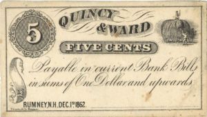 Quincy and Ward - 5 Cents