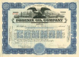 Phoenix Oil Co. - Stock Certificate