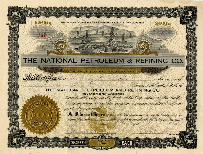 National Petroleum and Refining Co.