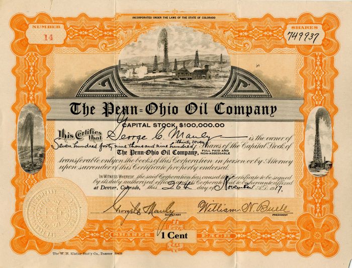 Penn=Ohio Oil Co.