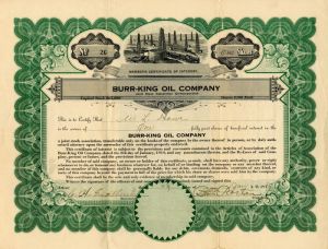 Burr-King Oil Co.