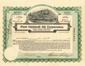 First Caldwell Oil Corporation