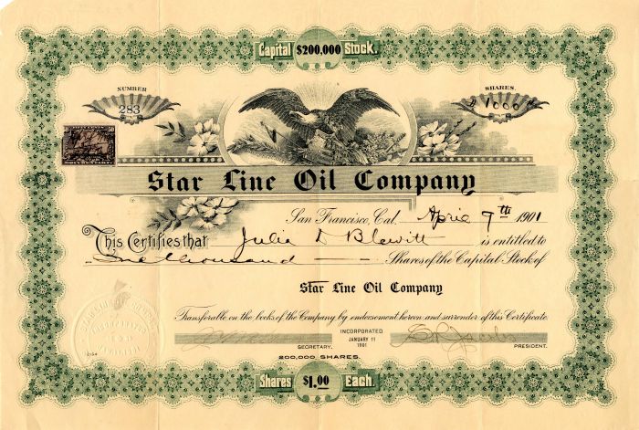 Star Line Oil Co.