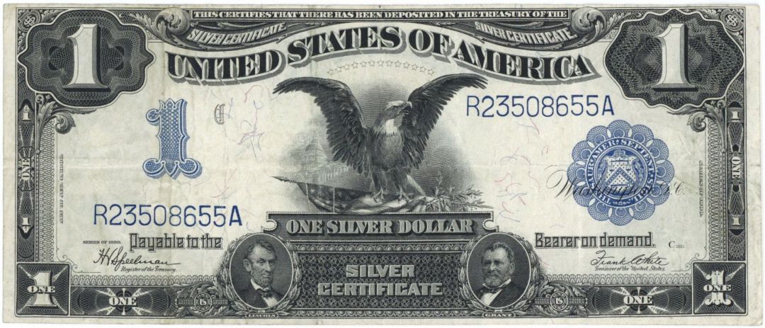 Silver Certificate - FR-236 K-51 - 1899 dated United States Paper Money