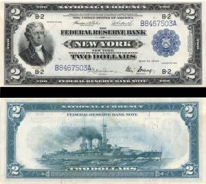 2 Dollars  -  U.S. Paper Money