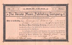 Denver Music Publishing Co.