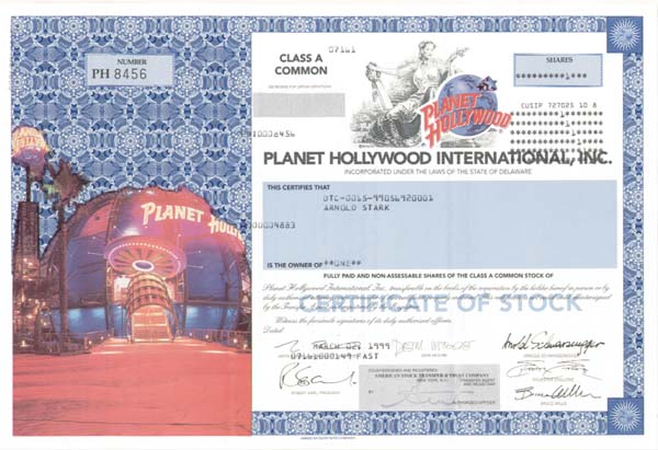 Planet Hollywood International, Inc.