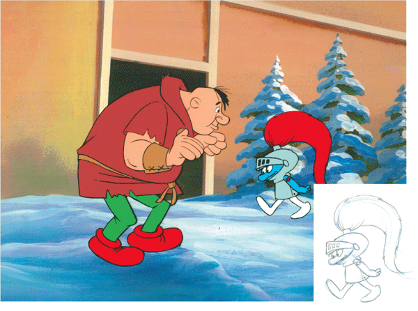 Bigmouth and Hefty Smurf