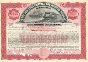New York Central and Hudson River Lake Shore Collateral - Various Denominations Bond