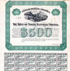 Town of North Danville, Virginia  - $500 Bond