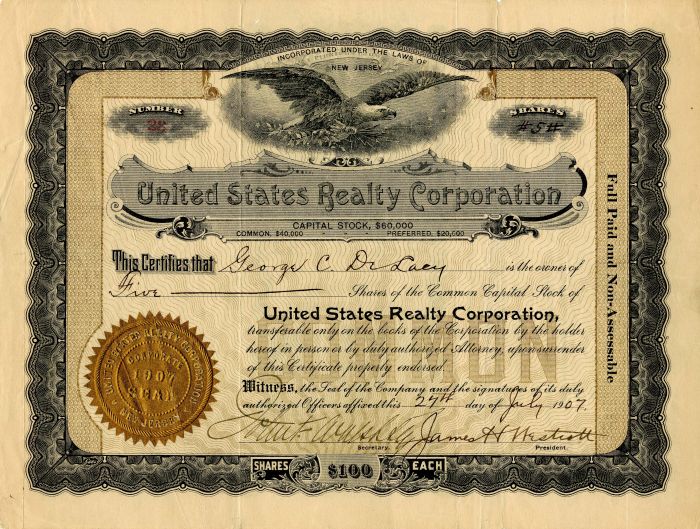 United States Realty Corporation