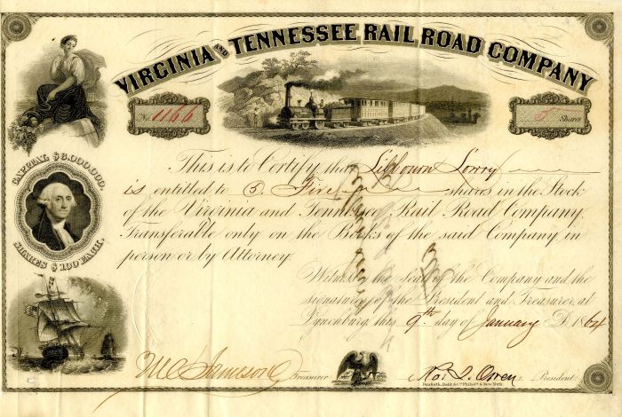 Virginia and Tennessee Rail Road Co.