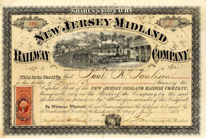 New Jersey Midland Railway Co.