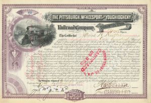 Pittsburgh, McKeesport and Youghiogheny Railroad Co.