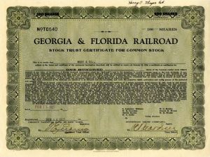 Georgia and Florida Railroad