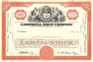 Campbell Soup Co. - Stock Certificate