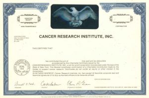 Cancer Research Institute, Inc.