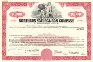 Northern Natural Gas Company - $10,000 - Bond