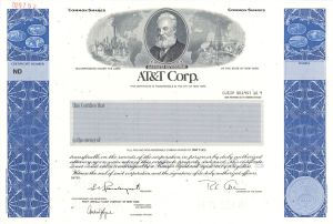 American Telephone and Telegraph Co. (AT&T Corp.) - Specimen Stock Certificate