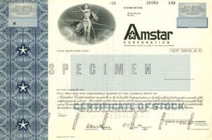 Amstar Corporation - Stock Certificate