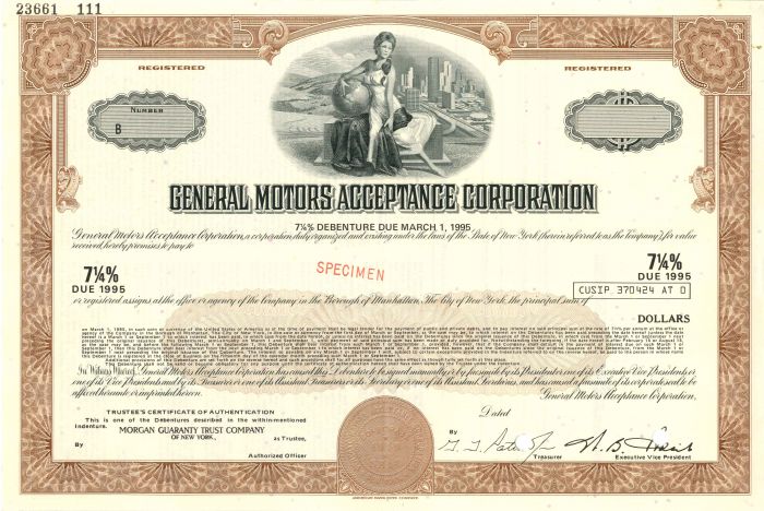 General Motors Acceptance Corporation - Bond