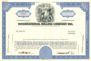 International Milling Co. Inc. - Stock Certificate