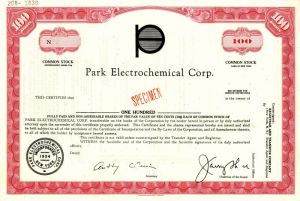 Park Electrochemical Corp. - Stock