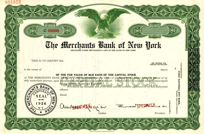 Merchants Bank of New York