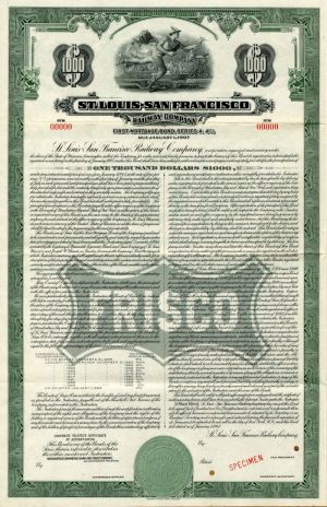 St. Louis-San Francisco Railway Company - $1,000