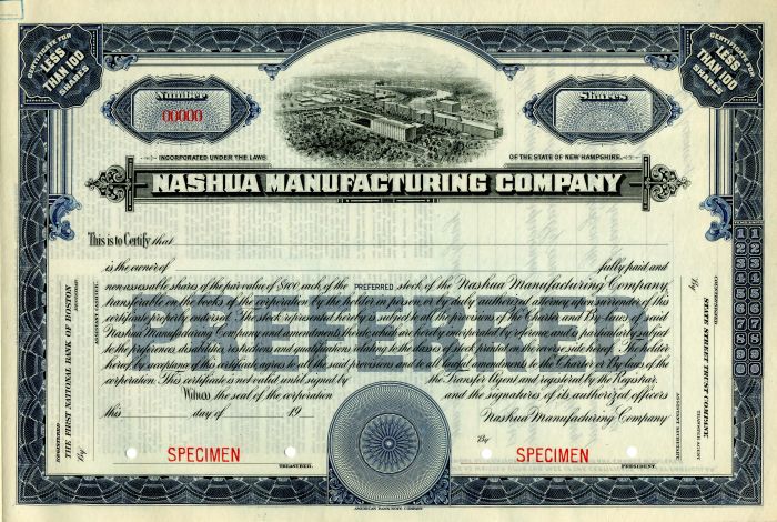 Nashua Manufacturing Co.