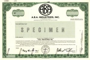 A.B.A. Industries, Inc.