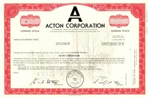 Acton Corporation
