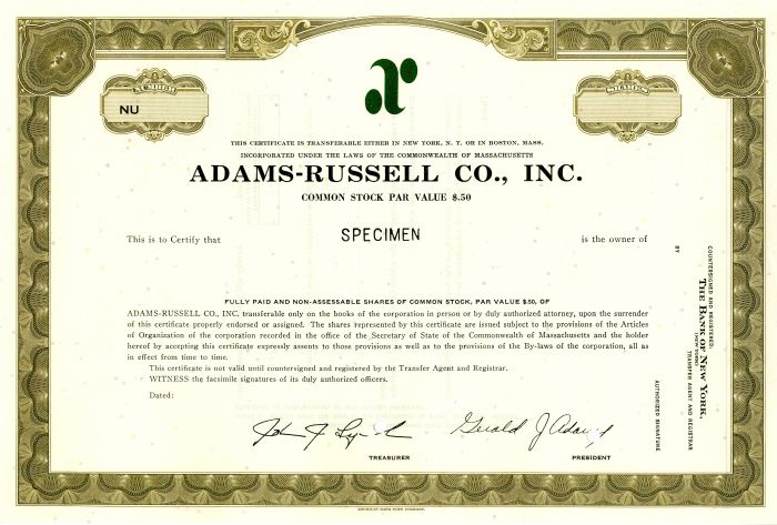 Adams-Russell Co., Inc.