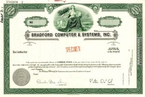 Bradford Computer and Systems, Inc.