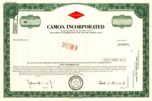 Camco, Incorporated