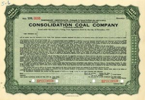 Consolidation Coal Company
