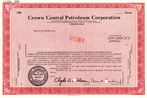Crown Central Petroleum Corporation