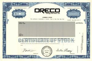 DRECO Energy Services Ltd.