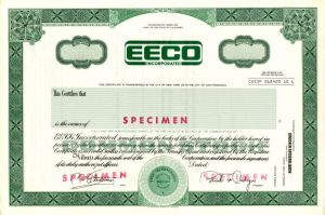 Eeco Incorporated