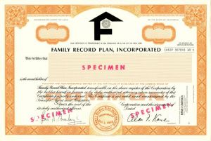 Family Record Plan, Incorporated