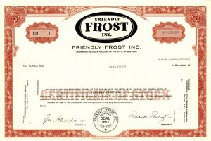 Friendly Frost Inc.