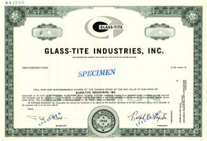 Glass-Tite Industries, Inc.