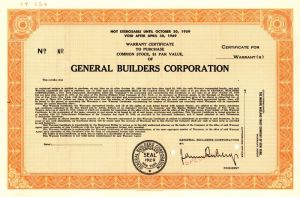 General Builders Corporation