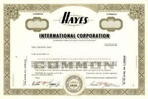 Hayes International Corporation