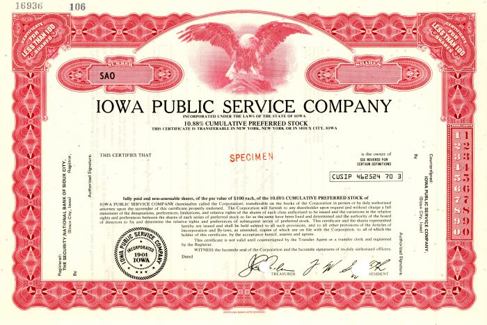 Iowa Public Service Co.