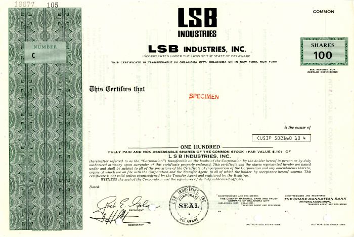 LSB Industries, Inc.