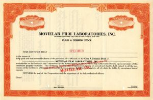 Movielab Film Laboratories, Inc.