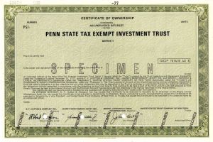 Penn State Tax Exempt Investment Trust
