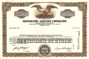 Photographic Assistance Corporation