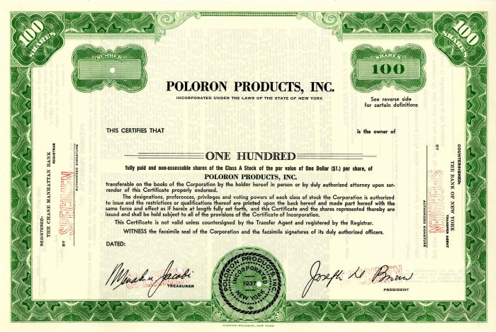 Poloron Products, Inc.